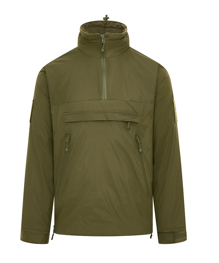 Buffalo Style Smock Jacket – Olive Green
